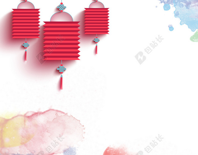 春节背景海报