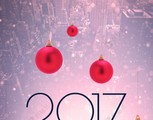 2017年红色灯笼PSD分层H5背景