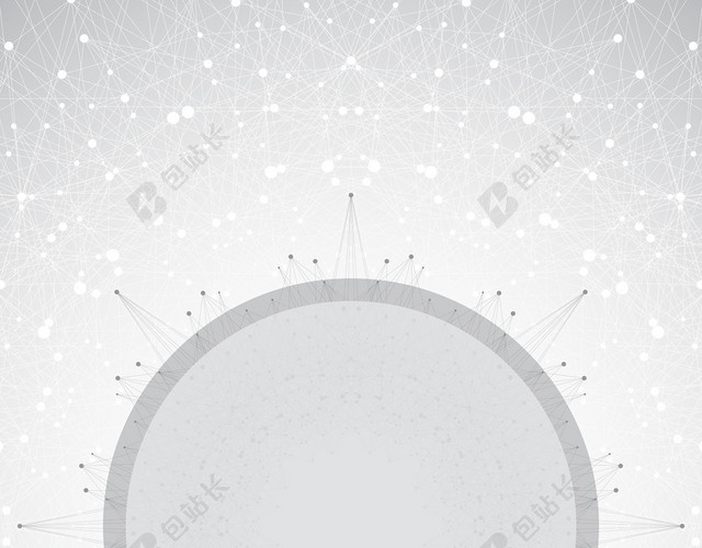 白灰色线条图案科技背景