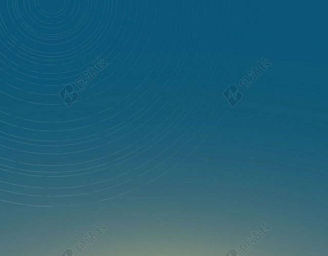 手绘扁平卡通夜晚