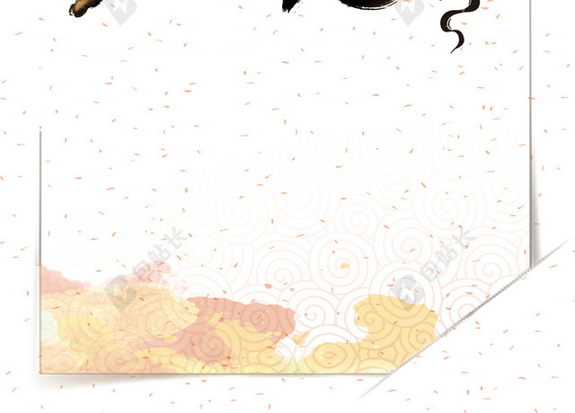 红色点点花纹祥云梅花红灯笼背景图
