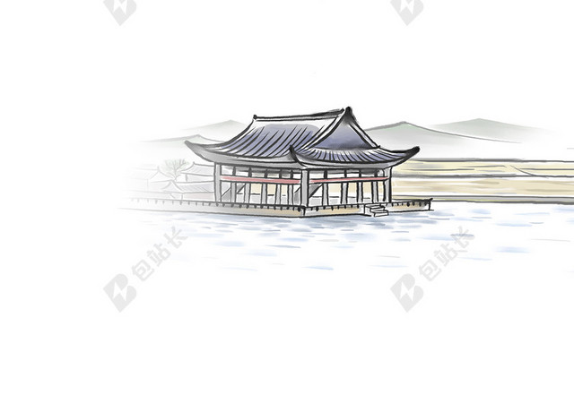 创意简约冬季旅游梅花展宣传海报