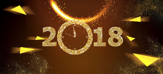 简约大气2018商务黑金BANNER