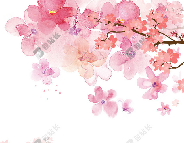 母亲节花朵海报素材