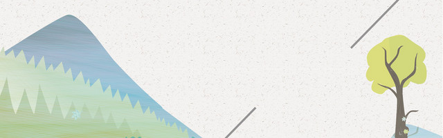 文艺清新感恩节冬天手绘BANNER