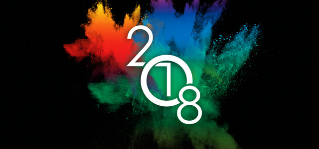 炫酷2018新年快乐BANNER