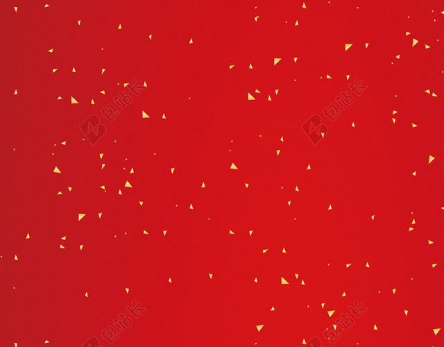 2018年红色中国风年会邀请函剪纸背景