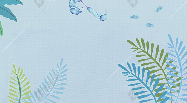 春季上新小清新海报