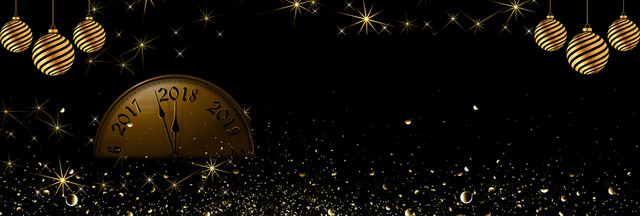 质感黑金企业年会BANNER