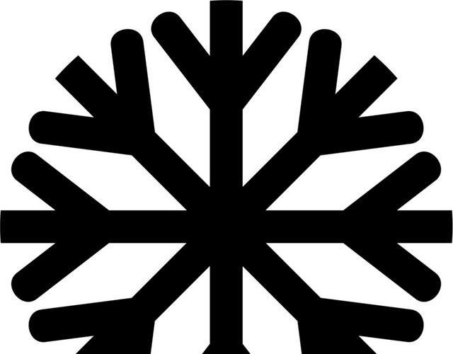 欧式花边雪花花纹素材
