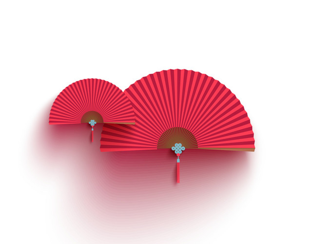 古典唯美中国风扇子