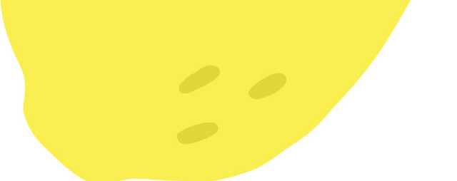 黄色卡通柠檬免抠素材