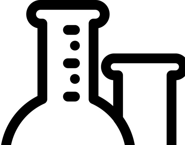黑色简约化学仪器图片下载素材