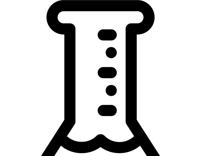 黑色简约化学仪器图片下载素材
