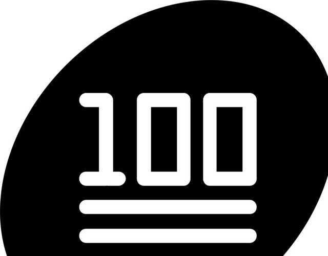 100分图标