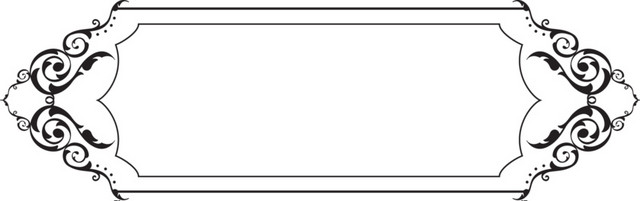 欧式花纹边框矢量图下载