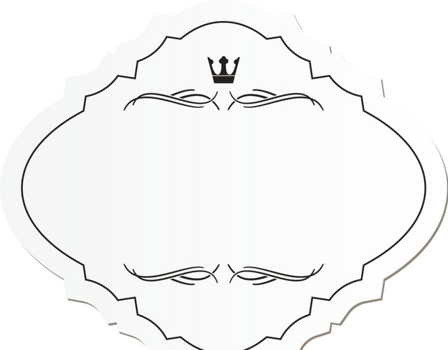相框背景免抠素材
