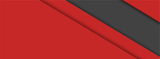 红色清新装饰BANNER素材