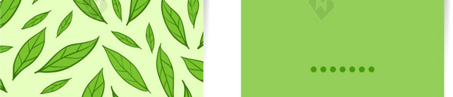 绿色清新装饰BANNER素材