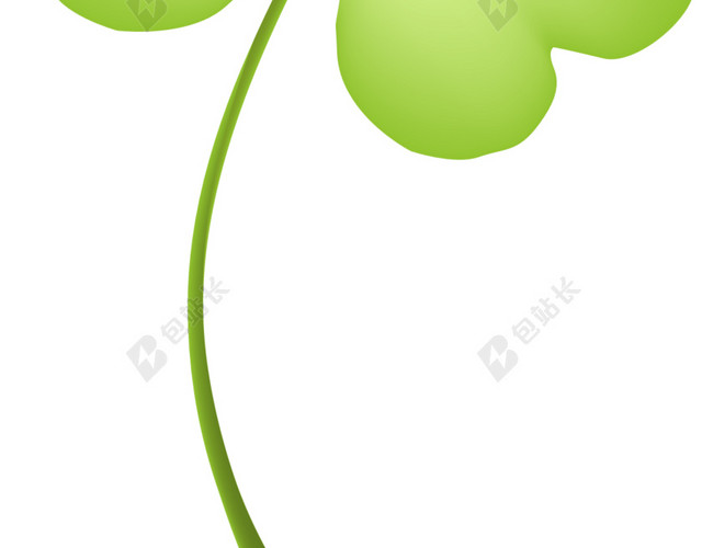 四叶草矢量素材