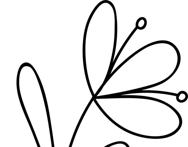 简笔画花卉