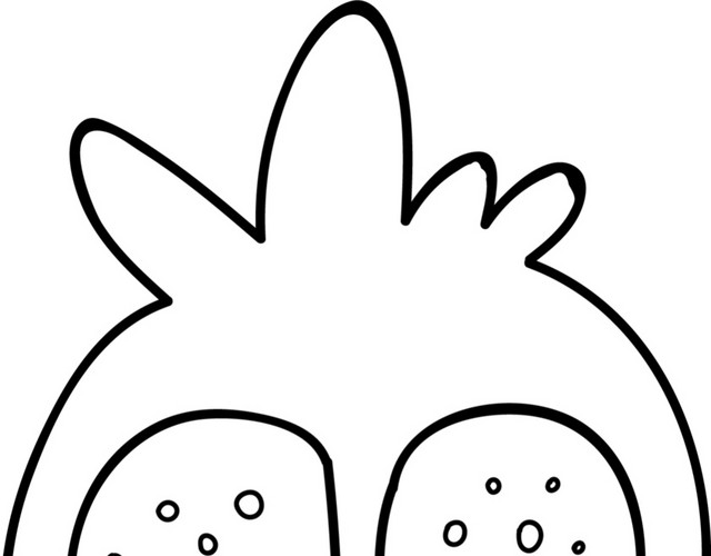 简笔画果实