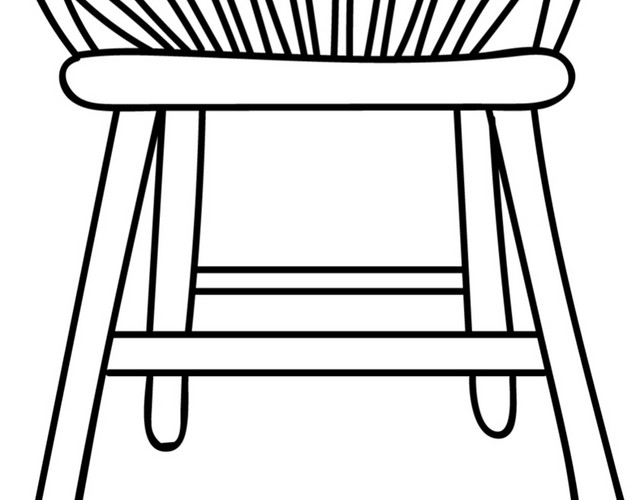 简笔画椅子