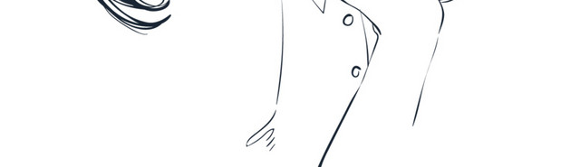 手绘女孩