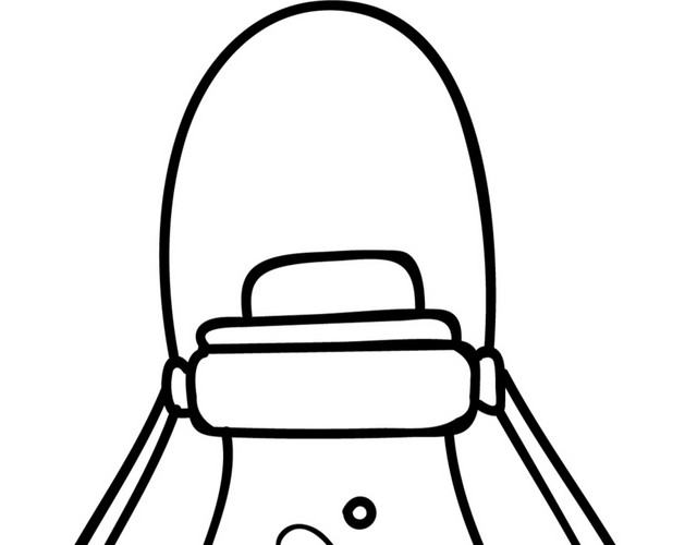 油灯简笔画