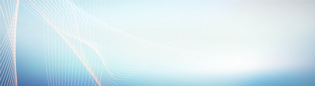 蓝色科技感流线造型BANNER图