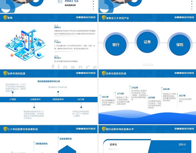 键词 	金融基础知识培训PPT