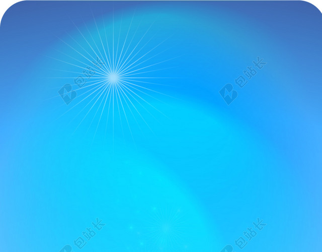 唯美蓝色线条BANNER素材