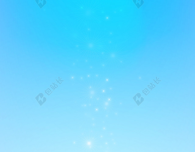 唯美蓝色线条BANNER素材
