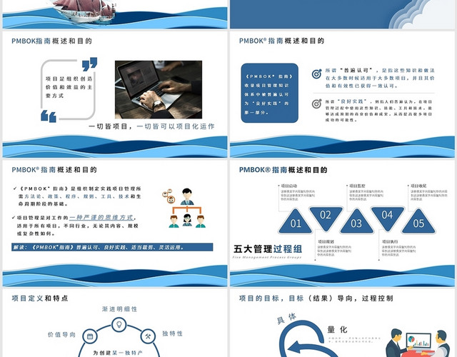 PMP认证项目管理体验营培训PPT模板