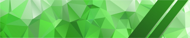 绿色菱花几何渐变BANNER