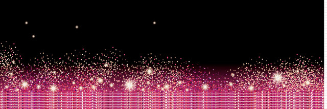 粉色金光装饰BANNER