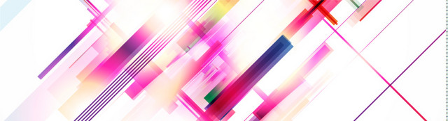 动感绚丽彩色线条BANNER