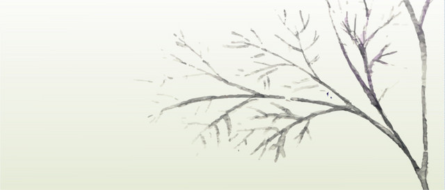 古风古典枝干BANNER