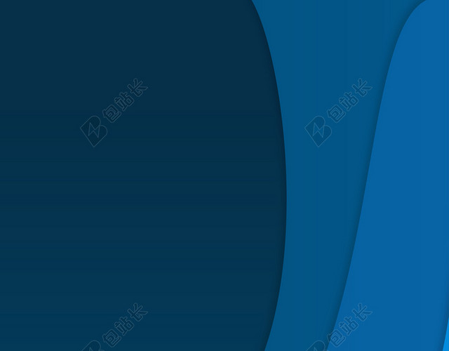 曲线弧度多边形蓝色背景图