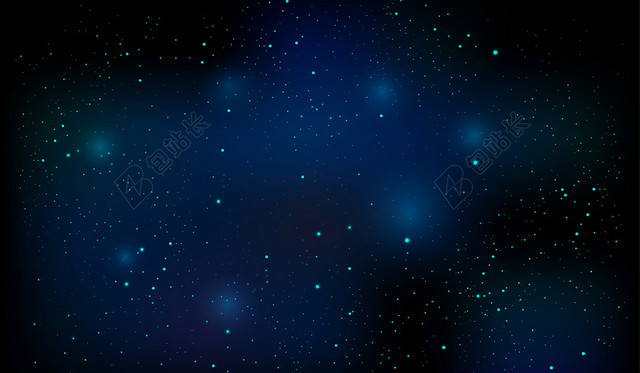 绚丽星空背景图
