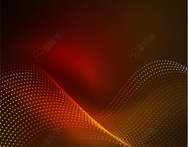 高端彩色圆点形状背景