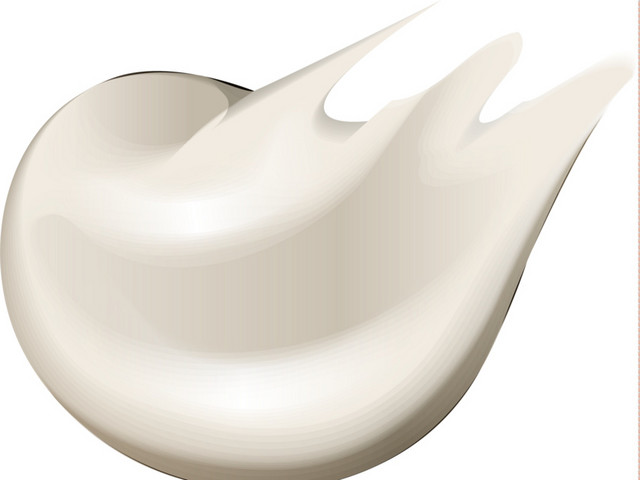 简约风白色乳膏化妆品