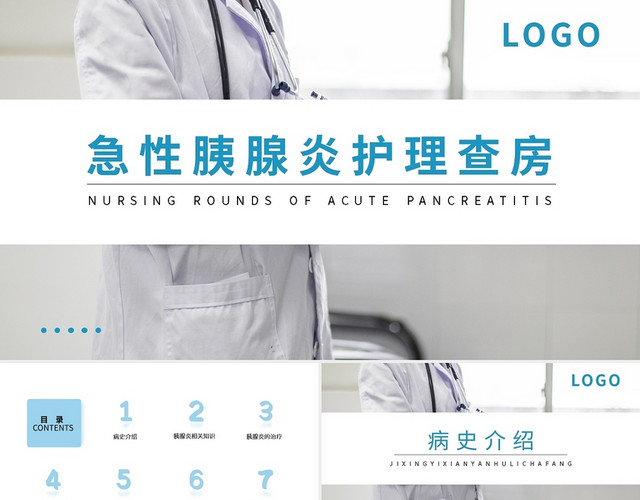 急性胰腺炎护理查房PPT模板