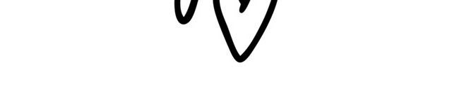 卡通文艺英文字母装饰字母