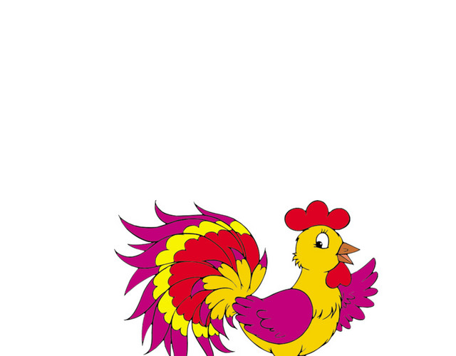 可爱小公鸡