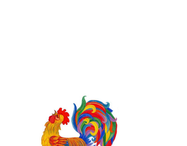 打鸣的公鸡