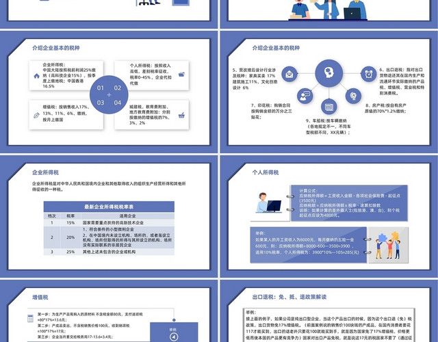 紫色简约商务企业管理层基础财务知识培训企业培训PPT模板