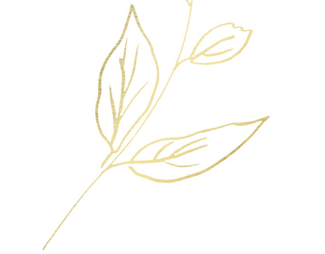 简约线条水彩简笔画