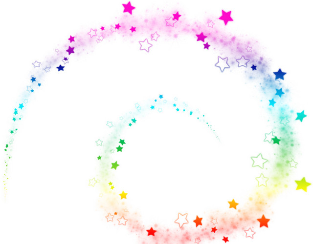 彩色五角星素材