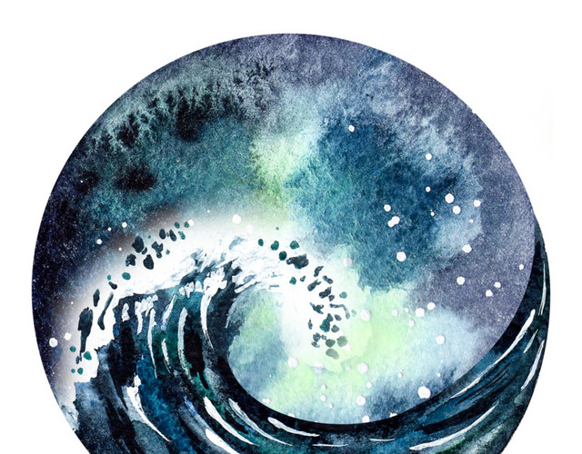蓝色星球素材